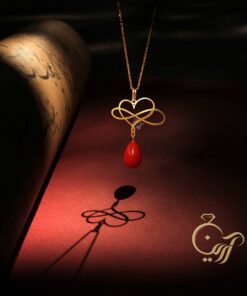 آویز قلب بی نهایت