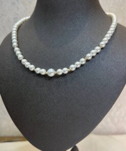 گردنبند مروارید  با گوی البرناردو